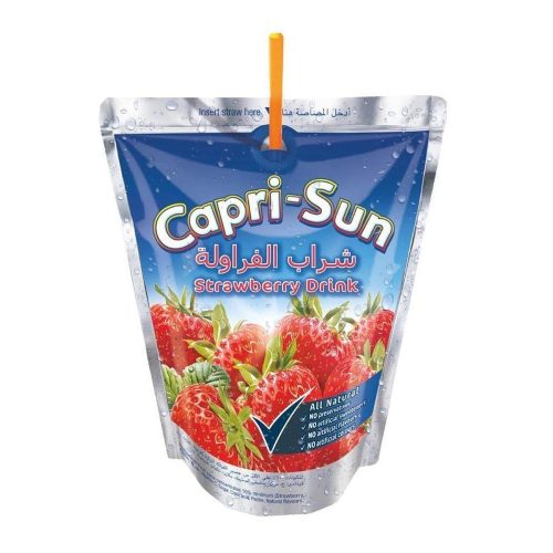 Capri-Sun Strawberry Fruit Drink - 200ml