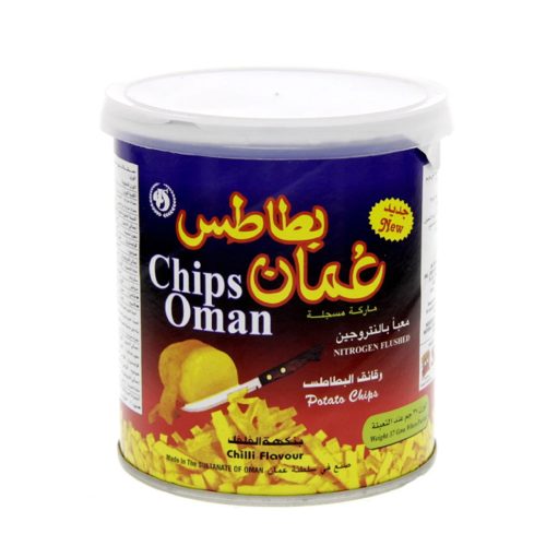 Oman Potato Chips (Chilli Flavour) - 37g
