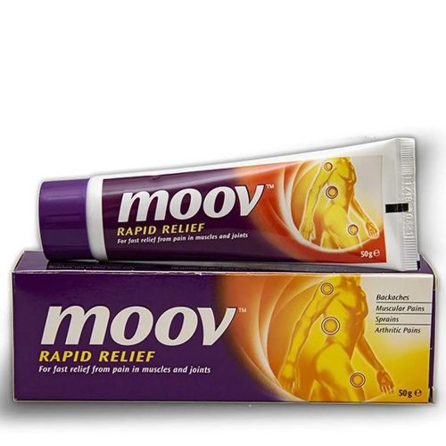 Moov Rapid Relief Cream 50g (For fast relief from pain in muscles and joints)